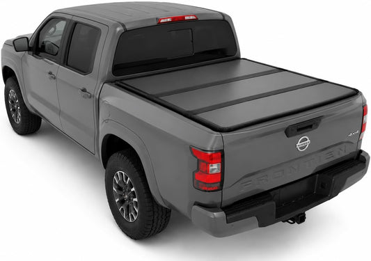 OPENROAD Tri Fold Hard Truck Bed Tonneau Cover Compatible with Nissan Frontier (2022-2026)-5ft(60") Bed, Heavy Duty Aluminum, No Drill Installation, Weather Resistant, Waterproof