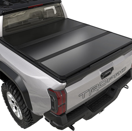 OPENROAD Hard Tri-Fold Tonneau Cover — Toyota Tacoma 2024–2026, 5 ft Bed